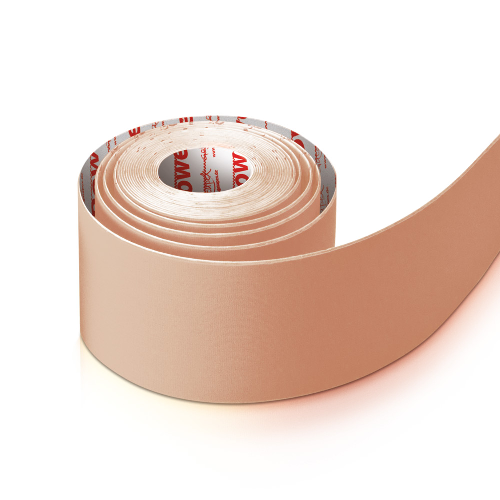 Nylontape 3er-SET hautfarbe/hellblau/rot