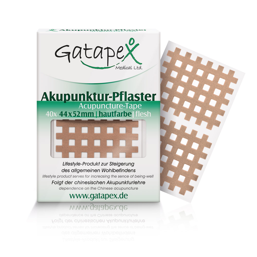 Gatapex Acupuncture Plasters (Size L) 4.4 x 5.2cm skin 40 pieces