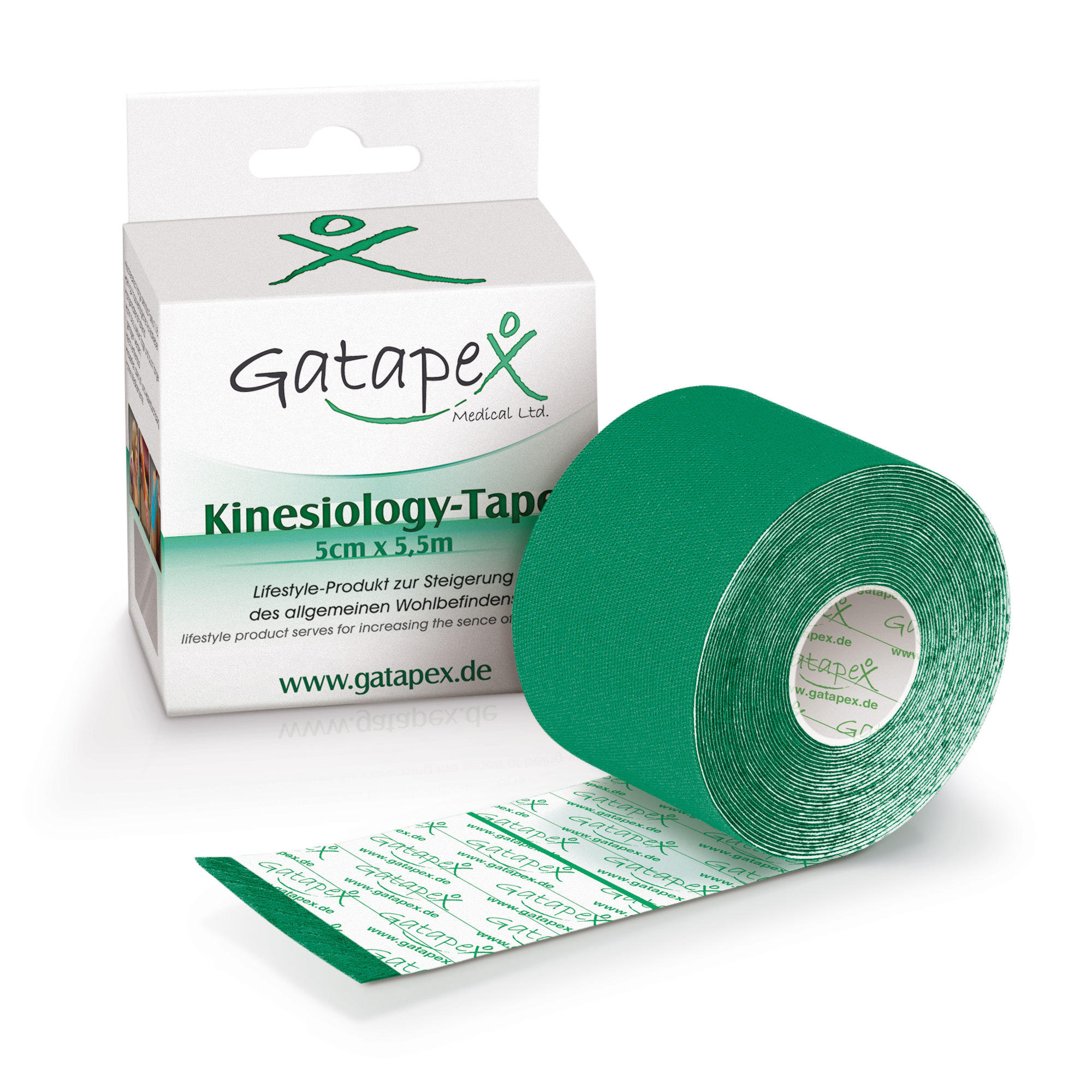 Gatapex Kinesiology-Tape 5,5m Farbauswahl